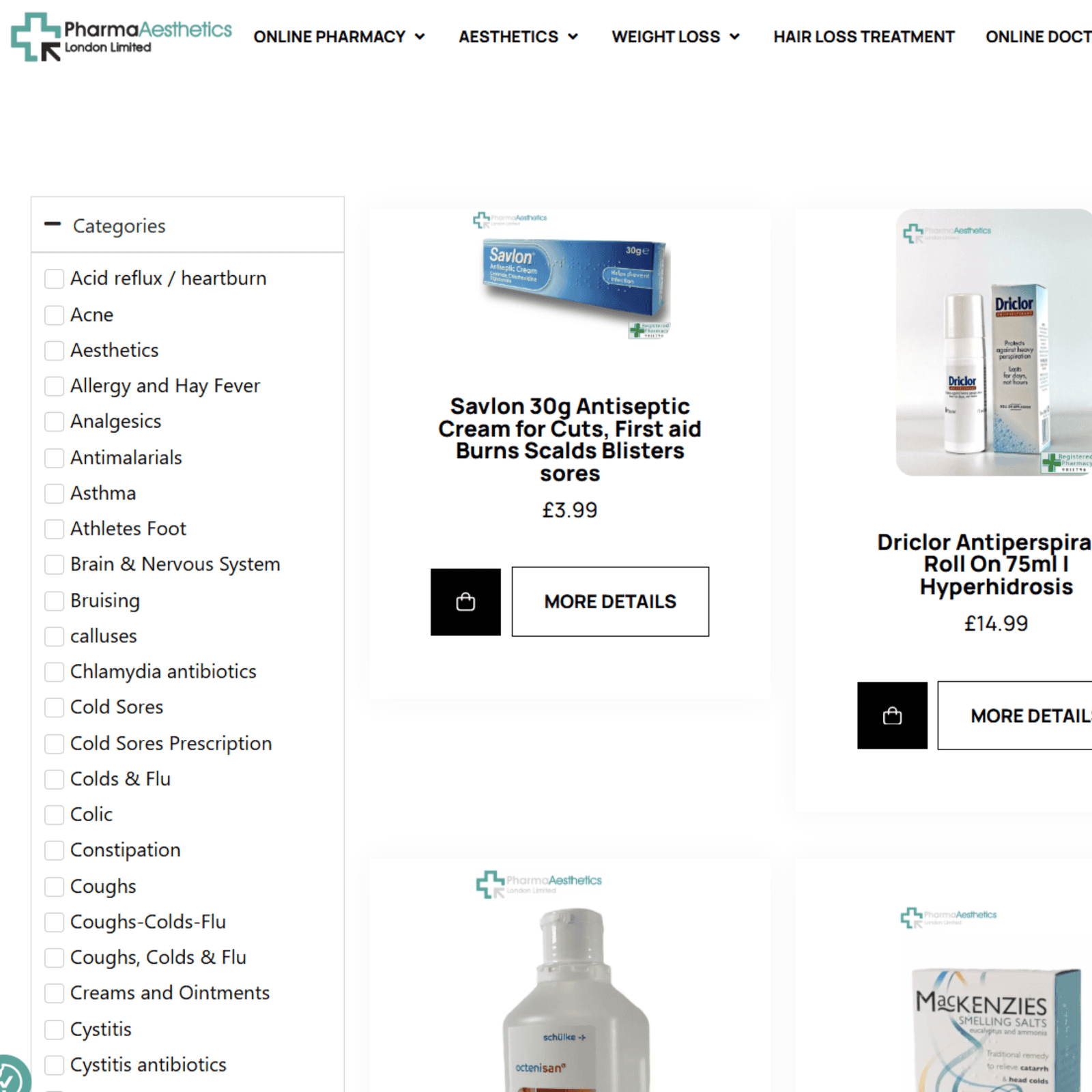 Pharma Aesthetics Portfolio 2